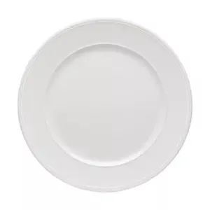Teller flach Fahne 29 cm Come4Table Weiss Bauscher