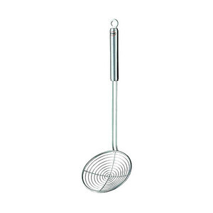 Seihlöffel Rundgriff Edelstahl 14cm Rösle