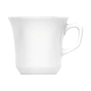 Obertasse Glockenform 0.22 Bistro weiss Bauscher