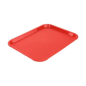 Serviertablett rechteckig 35 x 26 cm Rot Contacto