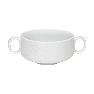 Spezialsuppentasse stplb.K/50 Donna Form 1298 weiss Bauscher