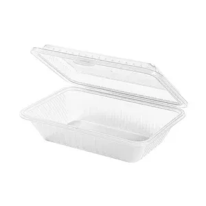 Behälter 23,5 x 17 x 7 cm Eco-Takeouts weiß Contacto