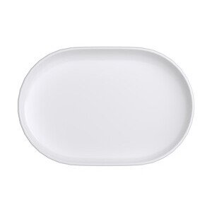 Platte oval 24x16cm Edge weiß Bauscher