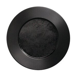 Teller Ø31cm Fusion Edge schwarz karbon RAK