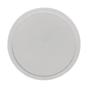 Deckel grau htp flach Ø128 Kunststoff-Deckel Bauscher