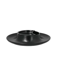 Deckel flach 12,5x10,5x2cm Ivoris Ashore Suggestions schwarz RAK