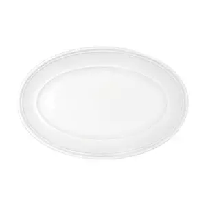 Platte 20 cm ov. steile Fahne Come4Table Weiss                - MU - Bauscher