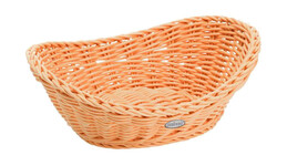 23,5x18cm oval Korb hellbeige