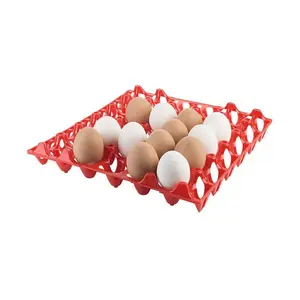 Tablett für 30 Eier rot Contacto