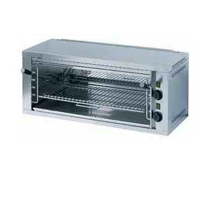 Salamander 400 V 4,4 kW  höhenverstellbarer Rost Cookmax black
