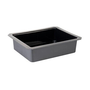 Einsatz GN 1/2 32,5 x 26,5 x 8,5 cm Superbox Polystyrol schwarz Assheuer & Pott