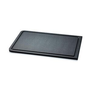 Tranchierbrett 38x27x1 cm Duracore schwarz Continenta