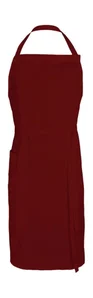 3er Pack Latzschürze 80x100cm bordeaux