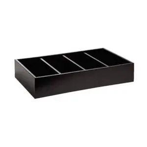 Besteckkasten dunkelbraun 