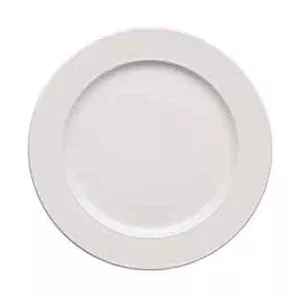 Teller flach Fahne Ø 27 cm Rotondo weiss 