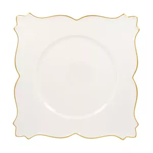 Teller 33,5cm quadratisch Opulence Pure King RAK