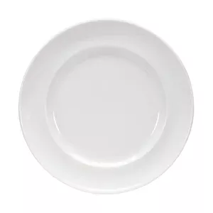 Teller flach schmale Fahne 28cm Enjoy weiss                         -MU- Bauscher