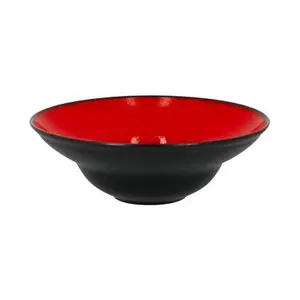 Teller Ø26x9cm rund Fusion Fire rot RAK
