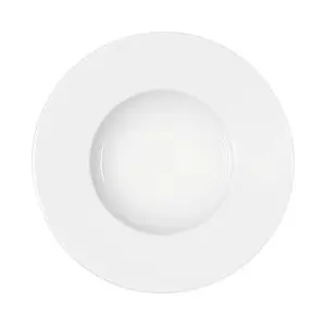 Teller tief 20cm  breite Fahne Maitre weiss Bauscher