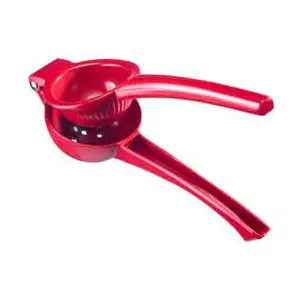 Zitrus/Limettenpresse Juicy rot Alu beschichtet 