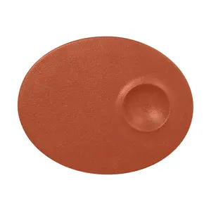 Teller oval 18x11cm Fusion Neofusion braun RAK