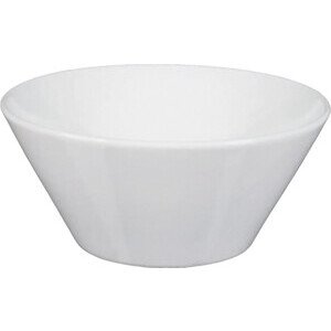 Salatschale 16cm Conica Uni Saturnia Porzellan weiss 