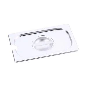 Deckel 1/4 für 7011-7023 GN-Deckel mit Ausschnitt für Löffel Contacto