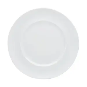 Teller flach 16 cm rund Fahne Enjoy weiss                       - MU - Bauscher
