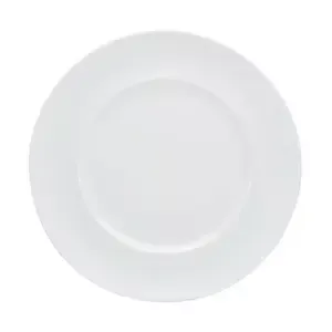 Teller flach 16 cm rund Fahne Enjoy weiss                       - MU - Bauscher