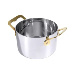 Cocotte Edelstahl 12 cm Contacto