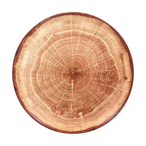 Teller Ø29cm coup Fusion Woodart bauholzbraun RAK