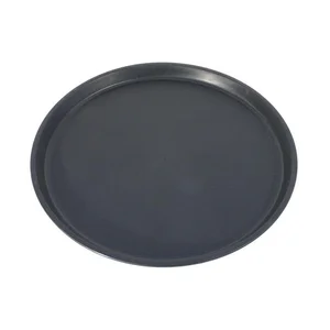 Tablett, rund 35 cm, schwarz Contacto