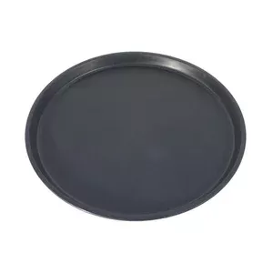 Tablett, rund 35 cm, schwarz Contacto