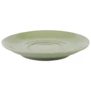 Cappuccinountertasse SNUG Ø 15,5 cm, H: 2,5 cm grün Assheuer & Pott