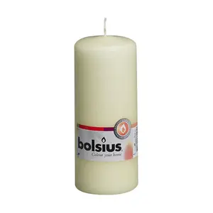 St. Elfenbein  150/60 Stumpenkerze Bolsius