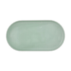 Platte oval SEA 32x17cm Edge weiß Bauscher