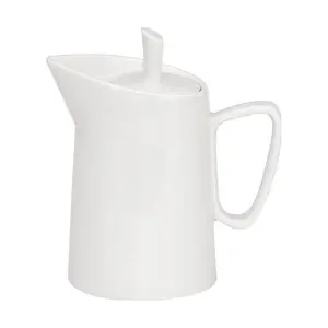 Kaffeekanne 0,30 l Grace weiss                         -MU- Schönwald