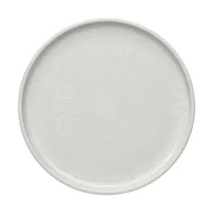 Teller flach coup Struktur 26 cm Shiro weiss Schönwald