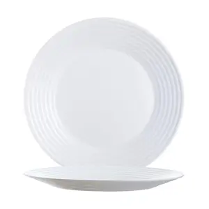 Teller flach 25cm Stairo uni weiss Arcoroc