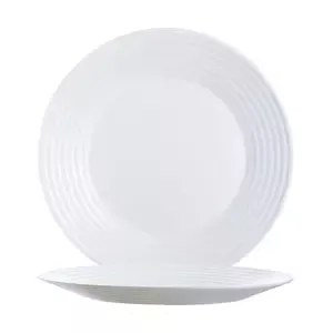 Teller flach 25cm Stairo uni weiss Arcoroc