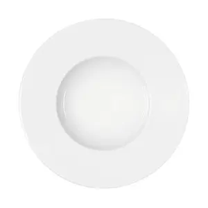 Teller tief 25cm  breite Fahne Maitre weiss Bauscher