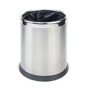 Abfallbehälter, 10,0 l, rund, doppelwand Cookmax black