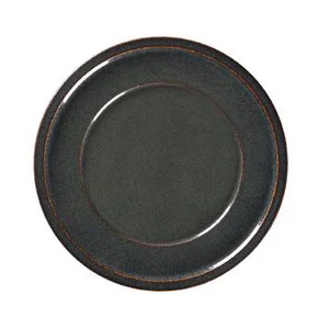 Teller Ø24cm m. Rand Rakstone Caldera Blau Grün RAK
