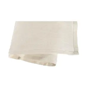 Passiertuch Rohleinen ungebleicht 77x83cm Schnittkanten gesäumt Contacto