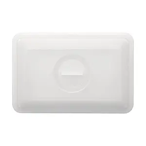 Deckel milchig-transparent sehr hoch 225 Kunststoff-Deckel Bauscher
