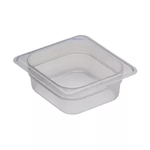 Frischhaltebox GN1/6 h=65 mm 17,6 x 16,2 x 6,5 Cookmax black