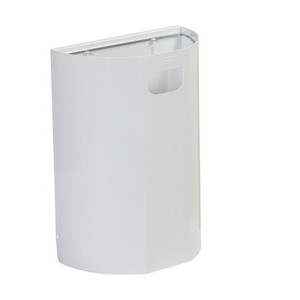 Abfalleimer zur Wandmontage 20 l weiss Cookmax black