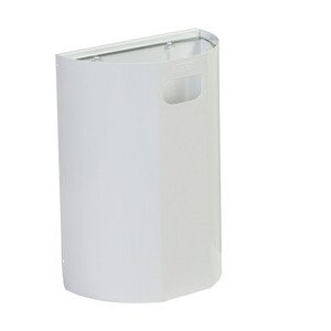 Abfalleimer zur Wandmontage 20 l weiss Cookmax black