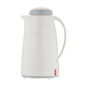 Isolierkanne 1l weiss Wave  Spülmaschinenfest Helios