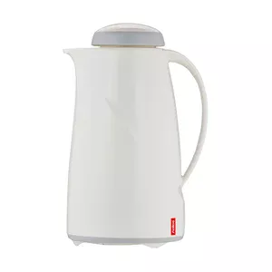 Isolierkanne 1l weiss Wave  Spülmaschinenfest Helios